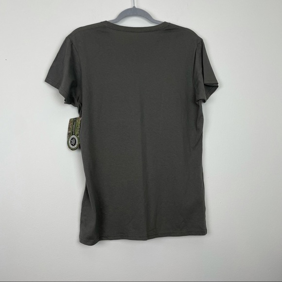 RealTree Gray Pink Graphic Tshirt NWT Womans Size Large country outdoors - Picture 4 of 5